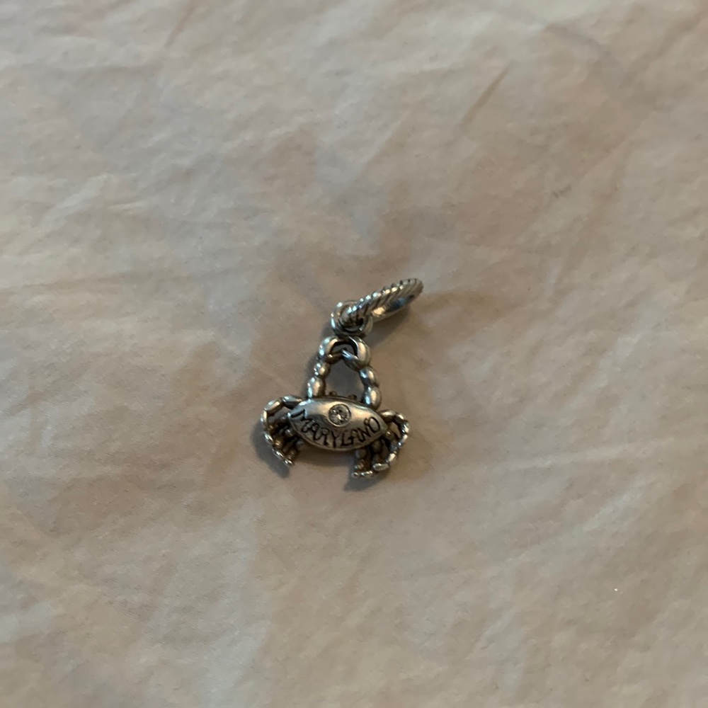 “Maryland” crab charm for pandora style bracelet